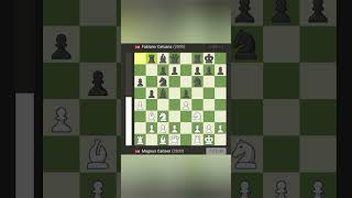 Magnus Carlsen vs Fabiano Caruana EPIC Showdown Norway Chess 2024 chess shorts shortsfeed [upl. by Pavlov963]