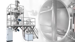 PerMix Vertical Paddle Mixer W Pneumatic Conveying [upl. by Sirrot]