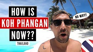 HOW IS KOH PHANGAN NOW 🇹🇭☀️Best beaches in Koh Phangan  Thailand vlog [upl. by Deegan471]