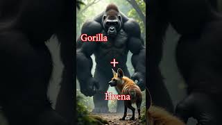 Incredible Ai Hybrid Animal🦍Part 4 hybrid fusion ai animals shorts yshorts youtubeshorts [upl. by Brear]