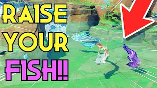 How To Get Fish In Your Serenitea Pot  Genshin Impact [upl. by Harutek]