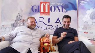 ll Re Leone  Edoardo Leo e Stefano Fresi al Giffoni2019 [upl. by Nnaitsirhc]