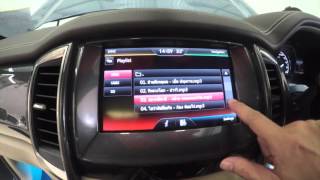 Ford Everest  SYNC2 interface [upl. by Arutek]