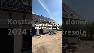 Koszta budowy domu z antresolą w 2024 roku budowadomu antresola nowoczesnydom [upl. by Enyrehtak706]