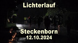 12102024  Lichterlauf Steckenborn [upl. by Yssirc]