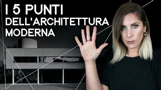 I 5 punti dellarchitettura moderna di Le Corbusier ieri e oggi  SUPPOSTE DI ARCHITETTURA ep13 [upl. by Dichy]