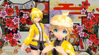 Hatsune Miku  初音ミクProject DIVA Arcade Future TonePV quotKagamine HachiHachi Flower FightquotREQUEST [upl. by Ennasil]