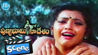 Punya Bhoomi Naa Desam Movie Scenes  Goons Killing Meenas Father  Mohan Babu [upl. by Scotti]