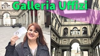 Tour Galeria Uffizi  Florença  Itália  Que viagem [upl. by Ollayos]