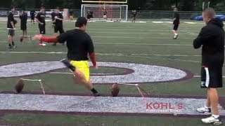 Rafael Gaglianone  57yard field goal  Wisconsin kicker commit [upl. by Nahtanha]