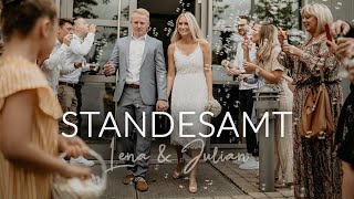 Standesamt  Lena amp Julian  Hochzeitsvideo [upl. by Feld]