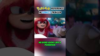 Pokémon reference in Sonic 3 TRAILER Detective Pikachu Smash Bros foreshadowing [upl. by Niraj992]