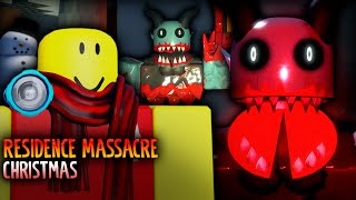 ROBLOX  Residence Massacre Christmas Event  Full Walkthrough [upl. by Ardnic]