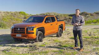 Better than a Hilux or Ranger Alex test drives the 2024 Mitsubishi Triton through City Beach [upl. by Chariot]