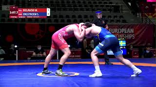 Qual FS  97 kg M BIELAWSKI POL v S ENGSTROEM SWE [upl. by Saitam781]