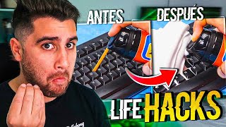 258 LIFE HACKS MAS INSERVIBLES QUE YO 😎 [upl. by Jews]