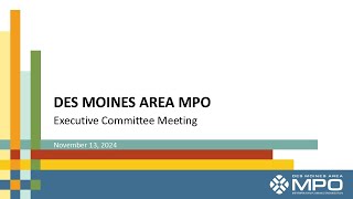 MPO Executive Committee November 2024 [upl. by Fanechka]