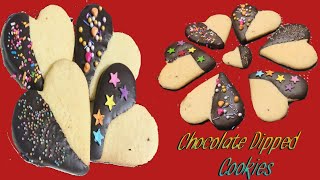 Chocolate Dipped Cookies [upl. by Acisey]