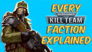 Every Warhammer KILL TEAM Faction Explained [upl. by Otina]