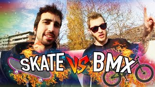 SKATE vs BMX feat MILOSZBMX [upl. by Polky]