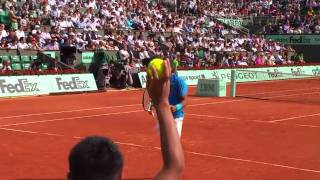 Nadal vs Isner  Roland Garros 2011 [upl. by Sidwell]