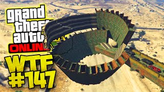 100 WTF  WALLRIDE LONGEST  GTA 5 ONLINE COURSE WTF 147 [upl. by Nalod]