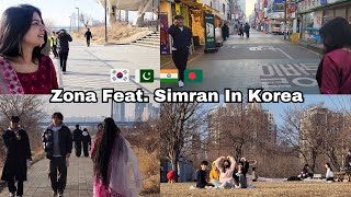 🇰🇷🇵🇰🇮🇳🇧🇩Korean Reaction on Desi Lehenga  Wear lehenga in Korea korea leeminho bts [upl. by Cardinal]