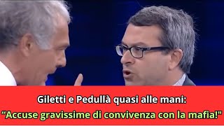 quotGiletti e Pedullà quasi alle mani laccusa shock di Pedullà Lei fa un favore alla mafiaquot [upl. by Gault]