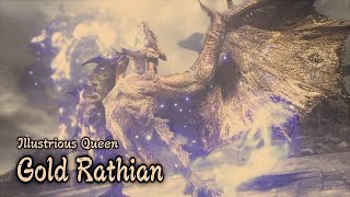 MH Rise Charge Blade Beginner VS Gold Rathian [upl. by Artenak]