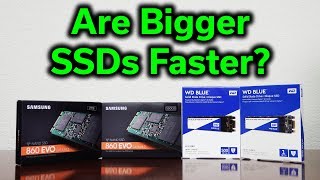 Does Size Matter  Are Bigger SSDs Faster [upl. by Gascony]