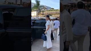 Rich family arriving Monte Carlo in their luxurious Rolls Royce billionairemonacoluxurylifestyle [upl. by Karlyn]