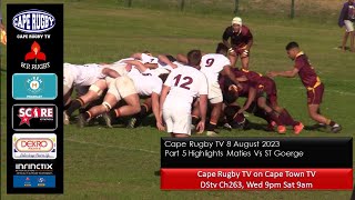 St georges Vs Maties Highlights Including Logs and Fixtures [upl. by Hew603]