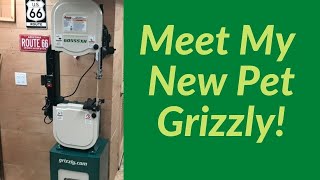 Unboxing The Grizzly G0555XH 14quot Resaw Bandsaw [upl. by Fayette695]