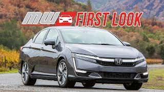 2018 Honda Clarity PHEV  First Look [upl. by Ainessej]