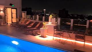 🇪🇬 Kempinski Nile rooftop bar  Cairo Egypt [upl. by Ruthanne]