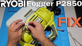 Ryobi Fogger P2850 Fix [upl. by Connors]