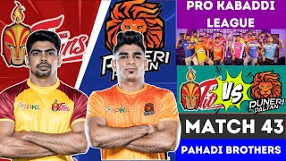 🔴PKL  Tamil Thalaivas vsTelugu Titans  Pro Kabaddi League 2024  Pro Kabaddi Match Live [upl. by Esyak583]