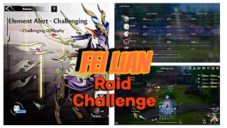 Fei Lian Raid Challenge  Element Alert Healer POV Tower of Fantasy [upl. by Liartnod60]