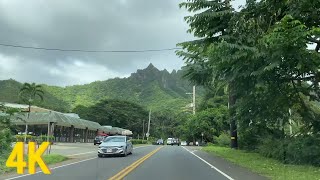 Oahu Hawaii Around the Island Drive  4K Road Trip Complete Drive USA Dash Cam Tour [upl. by Ahsaten805]