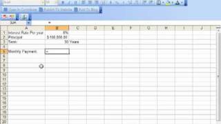 Calculate Payments and Interest with Excel [upl. by Sibyl]