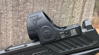 Trijicon SRO 1k Round Review as my ccw [upl. by Annayi]