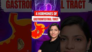 4 Hormones of Gastrointestinal Tract neetbiology neet2024 neetexam neetpreparation [upl. by Upton]