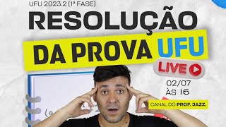 Resolução da Prova de Matemática  UFU 20232 1ª Fase [upl. by Bixler]