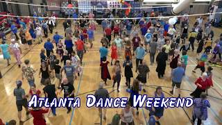 Contra Dancing  Atlanta Dance Weekend  Will Mentor amp Nova  Balance and Bounce [upl. by Enilekcaj669]