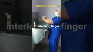 Handwashing steps viralvideolikesuscribete1millionviewhighlightseveryseen [upl. by Hawthorn]