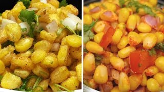 2 Easy Corn Recipes Crispy amp Healthy 2రకాల స్వీట్ కార్న్ రిసిపీస్  Cripsy sweet corn Healthy Chat [upl. by Chappelka571]