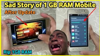 Sad Story of 1 GB RAM 😢😢 After FreeFire Update  Rip 1 GB and 2 GB  Garena FreeFire  shorts [upl. by Adnilrem977]