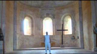 Sonologie Abbaye du Thoronet  Emmanuel Comte  Chant harmonique [upl. by Yrram]