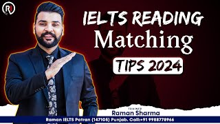 IELTS Reading Matching Headings with Raman [upl. by Ettenuahs605]