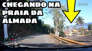 04 COMO CHEGAR NA PRAIA DA ALMADA CONDIÇÕES DA ESTRADA VALOR DO ESTACIONAMENTO FiatArgo 2020 [upl. by Huntlee]